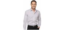 Square Textured Long Sleeve Shirts