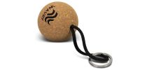 Cork Floating Key Ring - Round