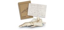 BRANDCRAFT Jet Fighter Wooden Model