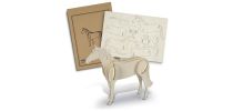 BRANDCRAFT Horse Wooden Model