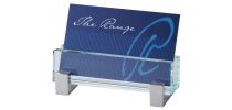 Glass Business Card Holder
