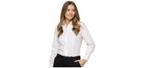 Womens Premium Poplin Long Sleeve Shirts