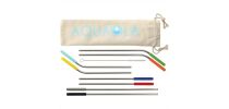 Reusable Stainless Straw 10 in 1 set