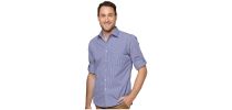 Gingham Long Sleeve Slim Fit Shirts