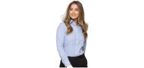 Womens Gingham Long Sleeve Shirts