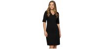 Womens Washable Short Sleeve Dress