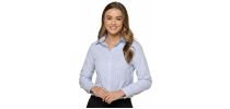 Womens Micro Check Long Sleeve Shirts