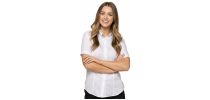 Womens White Short Sleeve Shirts