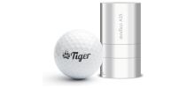 Modico A25 golf ball stamp black ink 25mm round imprint