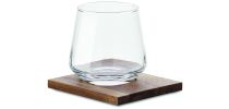 Drinks - Short Drink Glass and coaster
