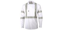 Night Worker White Shirt With CSR R/Tape