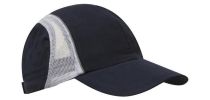 Micro Fibre & Mesh Sports Cap with Reflective Trim