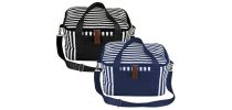 The Range Striped Cotton Canvas Cooler