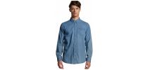 AS Colour Mens Blue Denim Shirt