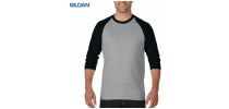 Gildan Heavy Cotton Adult 3/4 Raglan T-Shirt