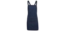 JB's Cross Back Denim Apron (Without Strap)