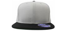Flexfit Flatpeak Silver Two-Tone Cap