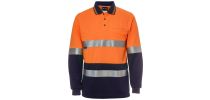 Hi Vis Long Sleeve (D+N) Trad Polo