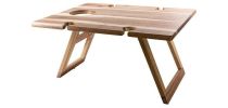 Folding Picnic Table Medium Rectangle Acacia