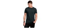 Anvil Adult Black Tee