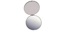 The Range Silver Compact Mirror