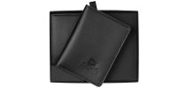 Pineapple Leather Travel Gift Set