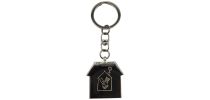 Casa Gunmetal Keychain