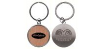 Axil Round Keychain