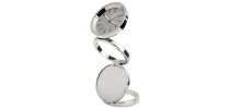 Telescopic Desk Metal Clock