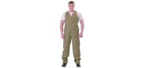 Action Back Overalls - W/ Elastic Shoulder Straps