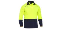 Two Tone Hi Vis V-Neck Polo Shirt