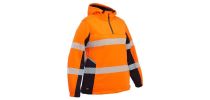 Womens FLX & Move Hi Vis Taped Liquid Repellent Fleece Hoodie