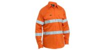 Taped Hi Vis Cool Lightweight Drill Shirt