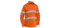 Taped Hi Vis Cool Lightweight Closed Front Shirt