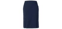 Pleat Straight Skirt
