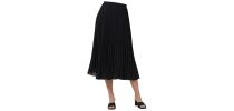 Womens Georgie Midi Pleated Skirt
