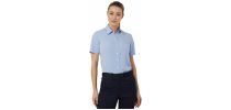 Ladies Short Sleeve Action Back Shirt