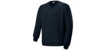 Kids V Neck Fleece Jumper