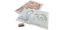 A4 Colouring in Book (16pp + Cover)