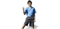 Boys Short Sleeve School Shirt