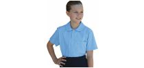 Girls Peter Pan Collar Short Sleeve School Shirt