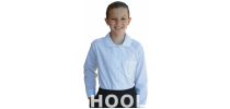 Girls Peter Pan Collar Long Sleeve School Shirt