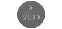 Slate Round Coaster Set of 4