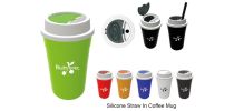 Silicone Straw in Coffee Mug