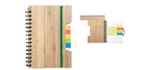 A5 Notebook with Sticky Notes