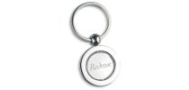 Globe Metal Keyring