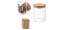 700ml Glass Jar with Cork Lid