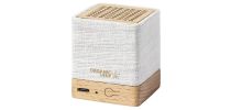 Organic Hemp and Wood Wireless Speaker