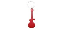 Guitar-shaped keychain