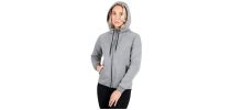 Ladies/Junior 320gsm Soft cotton/Bonded Polar Fleece Hoodie